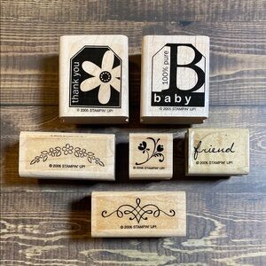 Stampin’ Up Stamp Set | Baby Thank You Friend | Scrapbooking Card Making